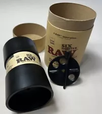 RAW Six Shooter fills 1 1/4 Size Cones Loader Filling Device fills up to 6 cones