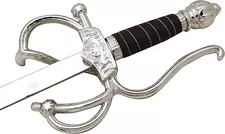 42" Spanish Medieval El Cid Rapier Sword with Scabbard