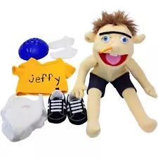 Jeffy Puppet Cheap Stuffed Jeffy Hand Puppet Plush Toy 23" Stuffed Doll Kid Gift