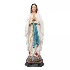 MrcjSales - Our Lady Of Lourdes Resin Statue | Multiple Sizes | Durable