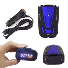 360 Degree Car 16 Band V7 GPS Speed Safety Radar Detector Voice Alert Laser LED