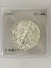 1945 Walking Liberty Half Dollar Very Choice