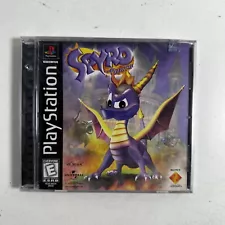 Spyro the Dragon (PlayStation 1, 1998) Black Label Action & Adventure Video Game