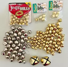 170 Jingle Bells Mixed Lot New and Vintage Silver Gold Small Medium Large