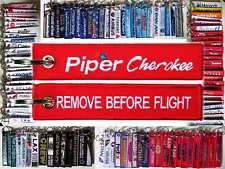 Keyring PIPER CHEROKEE Pilot red for pilots & owners of the PA-28