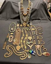 High End Costume Jewelry Givenchy Dior Trifari KJL Bernard JBK Yashi D'Orlan Etc