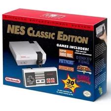 New Nintendo NES Classic Edition Mini Console USA New Unopened With 30 games*