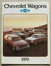 CHEVROLET WAGONS Caprice MONZA Malibu IMPALA USA Sales Brochure For 1979 #3805