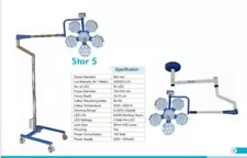 surgical light, Star series with 200000 Lux intensity, 45 Led light ABS Product