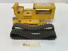 Tonka Bull Dozer Loader Trencher Rubber Tracks For Parts #2