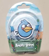 Angry Birds Tweeters Stereo Headphones 3.5MM Jack Blue Bird iPhone iPod BNIB NEW