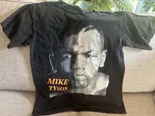 Vintage King Brand Mike Tyson 95 Will Be Back Men’s Size XL 100% Cotton T-Shirt