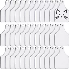 Metal Cow Tags Blank Metal Stamping Blanks Aluminum Tiny Cattle Tag Blank Cat...