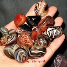 1/2LB Madagascar Crazy Lace SILK Banded Agate Polished Specimen reiki healing