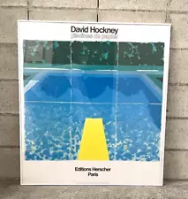 David Hockney lithograph Paper Pools framed 1978 print original