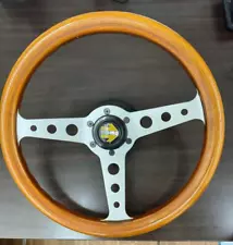 MOMO WOOD STEERING WHEELS GREAT GENUINE 13.4 in used