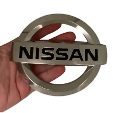 Silver Front Grille Logo Emblem for Nissan Sentra 2013 2014 2015 2014 2017 2019