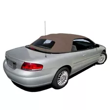 FIts Chrysler Sebring Convertible 96-06 Top Plastic window Sandalwood Sailcloth (For: Chrysler Sebring)