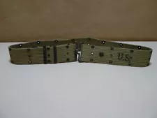 Original WW2 WWII US Army M-1936 Web Pistol Belt Dated 1943 Never Worn