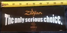 1 vintage 9" black w/ Gold Zildjian logo. The only serious choice..