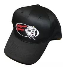 Western Pacific California Zephyr Embroidered Twill adjustable Black Logo[hat15]