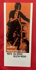 1973 Harley Davidson "XL-1000 +" - Original Motorcycle Dealer Sales Brochure