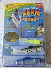 Banjo Minnow Is Seen On TV Fishing Lures With Bonus CD