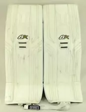 Brian's Optik X3 Goalie Leg Pads Senior Size 33+1 White (0523-0990)