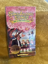 Disneys Sing Along Songs - Song of the South: Zip-A-Dee-Doo-Dah VHS