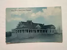 Home of P.S. Stovall Clinton Mississippi Postcard