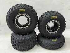 Keizer Beadlock Rims ITP MXR6 MX Tires Banshee YFZ450 YFZ450R Raptor 700 250 660