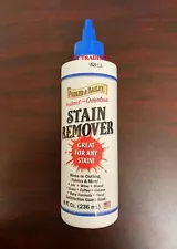 PARKER & BAILEY Stain Grease Instant Odorless Remover for Carpet Clothes ~ 8 Oz