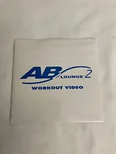 Fitness Quest AB Lounge 2 Workout Video BRAND NEW! Factory Sealed!