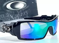 Oakley OIL RIG polished BLACK POLARIZED Galaxy JADE Mirror lens Sunglass 9081