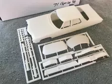 1971 Chevy Caprice 4dr Sedan 1/25th Resin Body White Medium Resolution