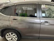 15-16 HONDA CRV PASSENGER RIGHT REAR SIDE DOOR URBAN TITANIUM METALLIC YR578M (For: Honda CR-V)