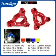 For YAMAHA YZF R6 Motorcycle 17mm CNC Aluminum Suspension Fork Preload Adjusters (For: 2007 Yamaha YZF R6)