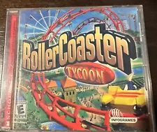 Roller Coaster Tycoon 2001 Infogrames Original PC/Windows Game Schoolastic