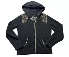 Pretty Little Liars x Aeropostale Spiked Hooded Jacket Size Large PLL