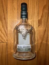 The Dalmore 15 Year Single Malt Scotch Whisky EMPTY BOTTLE 750ml