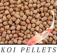 BEST Koi Chiclid Goldfish Fish Food Floating Pond Pellets Medium or Lrg *CHOOSE*