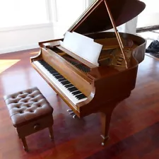 Rebuilt 1912 Steinway Model M Grand Piano Walnut Finish - Serial Number 157679