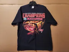 Vintage Tampa Bay Buccaneers Super Bowl XXXVII Ring Shirt Size L