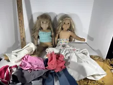 American Girl Dolls, Rare Clothes, and Accessories Lot READ DESCRIPTION