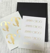 JIMMY CHOO 2019 Novelty Notebook with Sticker Not For Sale Japan Limited