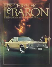 1979 Chrysler LeBaron Sales Brochure - Mint!