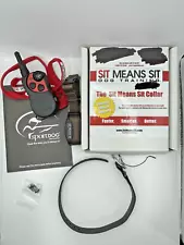 SportDog SD-825SMS Sit Means Sit Dog Remote Training Collar Set Rechargeable