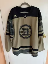 Bruins adidas Salute to Service Primegreen Jersey (Size Large)