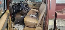 1987 CHEVROLET C10 PICKUP FRONT BENCH SEAT FOR RECOVER 1141184