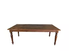 Reclaimed Rustic Farmhouse Dining Table 82"W x 38"D